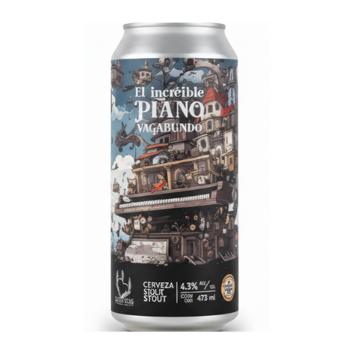 El Increíble Piano Vagabundo (Milk Stout)