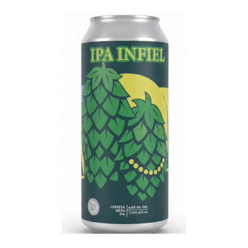 IPA Infiel (Hazy IPA con Citra, Mosaic, Strata & Nectaron)